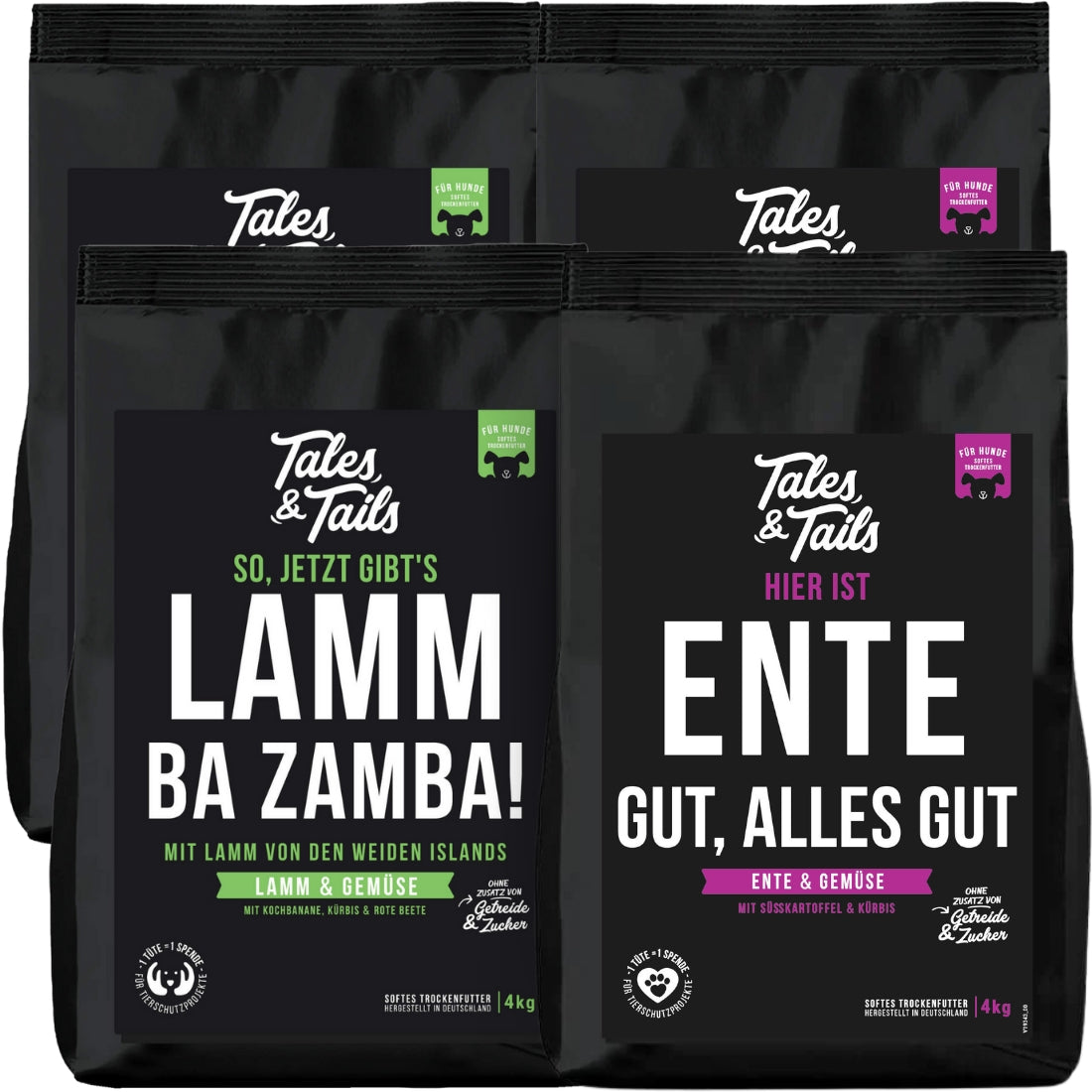Zweier Paket Trockenfutter 4kg