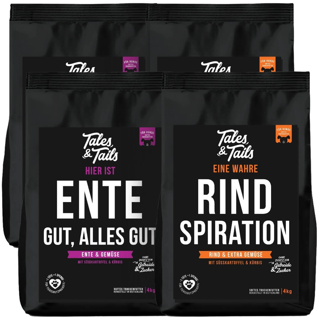 Zweier Paket Trockenfutter 4kg