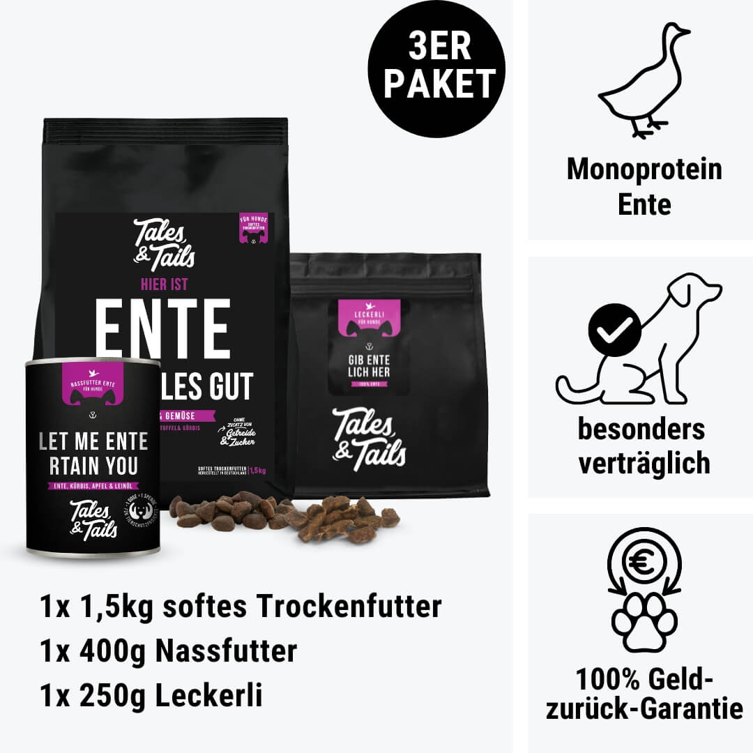 Monoproteinpaket Ente