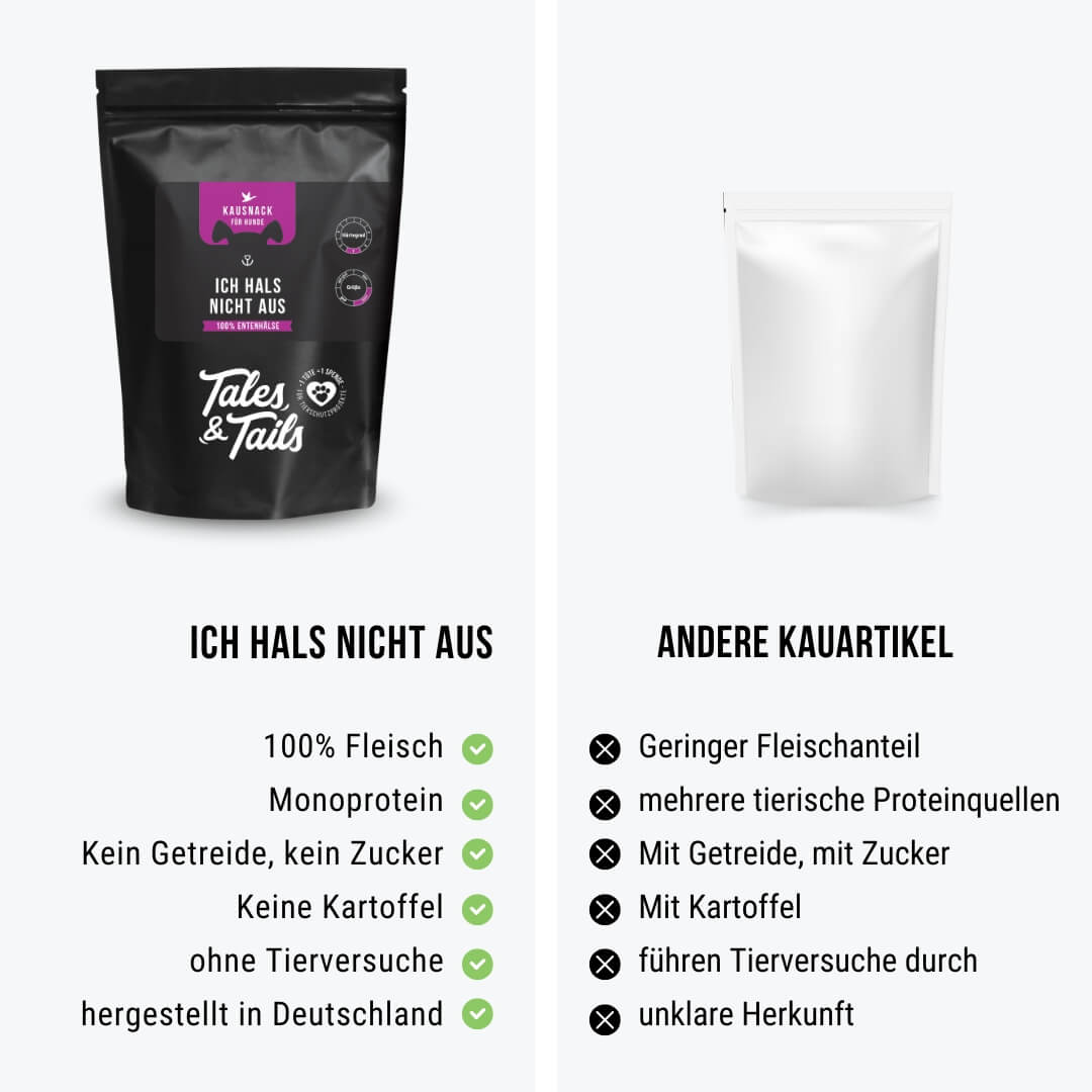 Ich Hals nicht aus