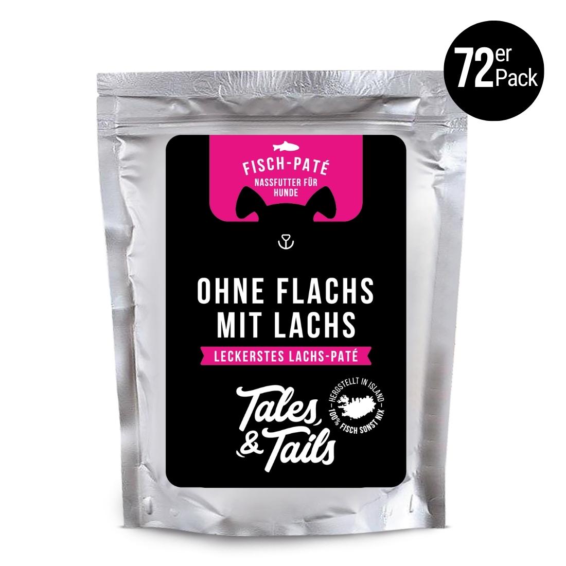 Ohne Flachs mit Lachs