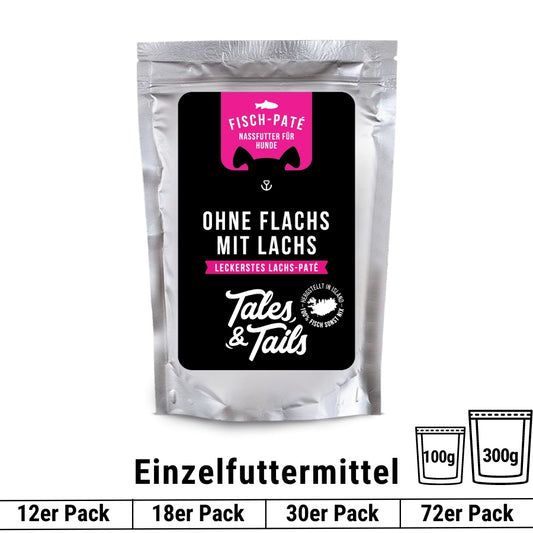 Ohne Flachs mit Lachs