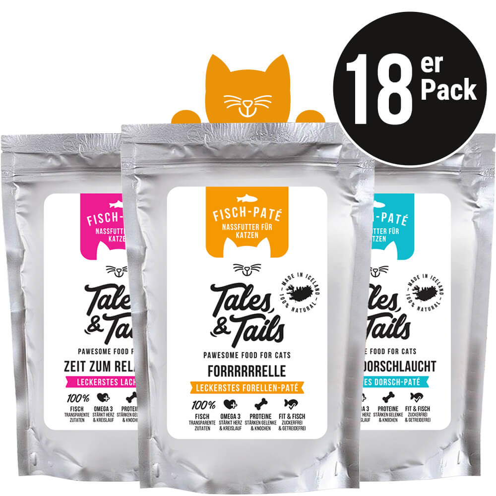 Nassfutter FIsch für Katzen