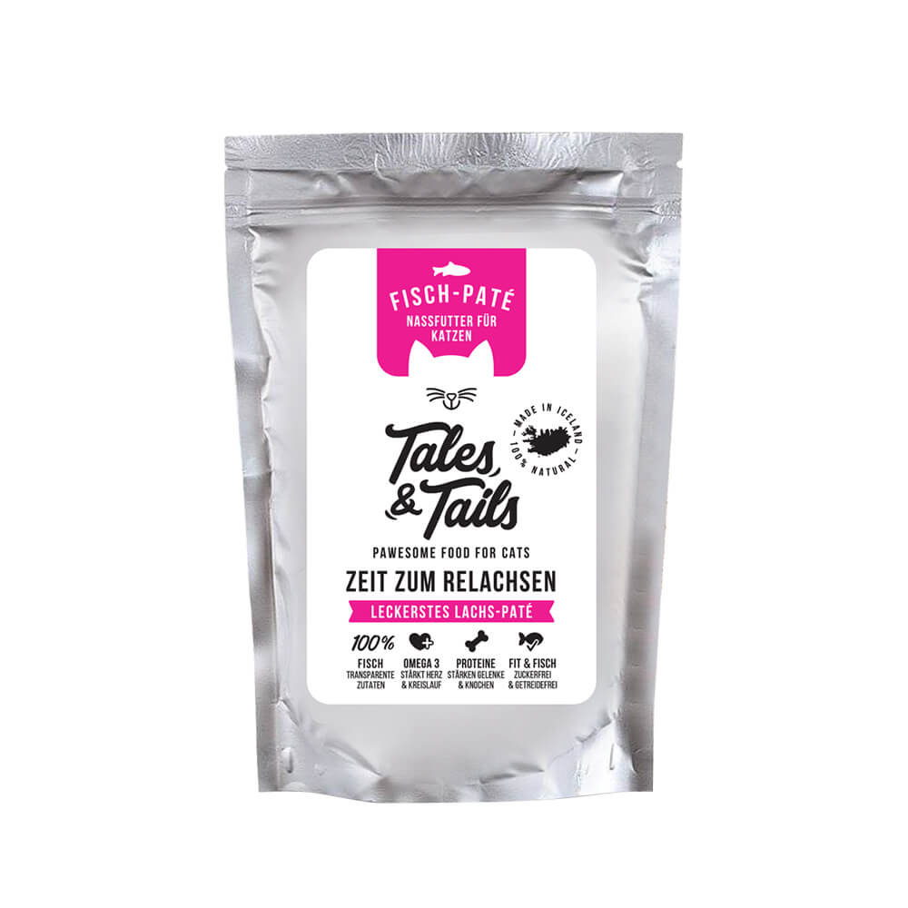 Nassfutter Lachs für Katzen
