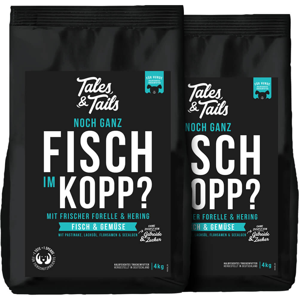 Trockenfutter mit Fisch 8kg