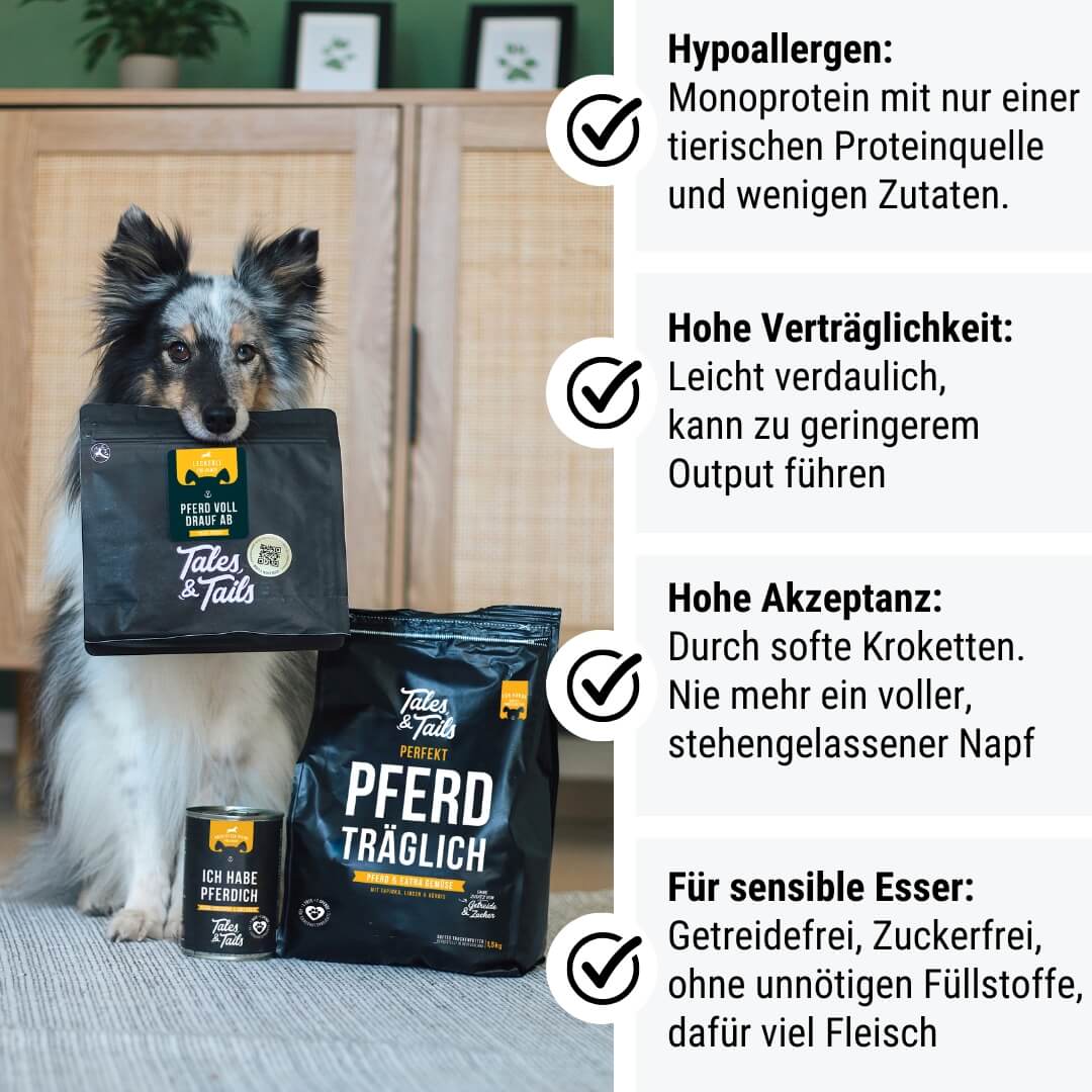 Monoproteinpaket Pferd