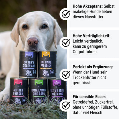 3er Mixpaket Nassfutter Fleisch