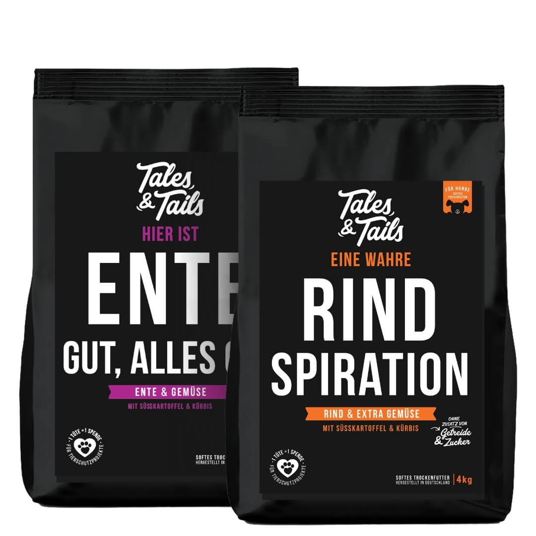 Zweier Paket Trockenfutter 4kg