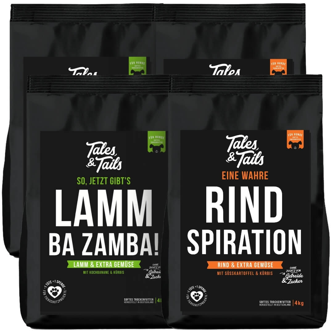 Zweier Paket Trockenfutter 4kg