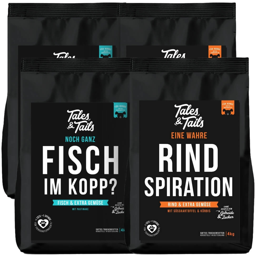 Zweier Paket Trockenfutter 4kg