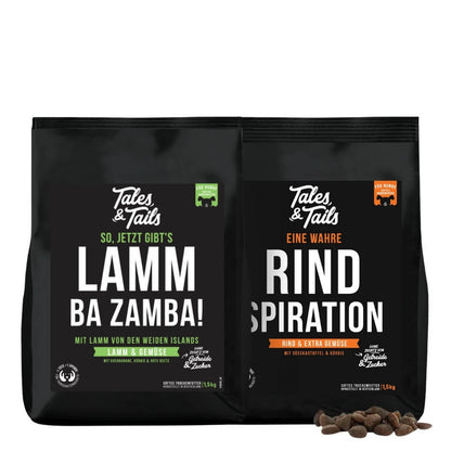 Zweier Paket Trockenfutter 1,5kg