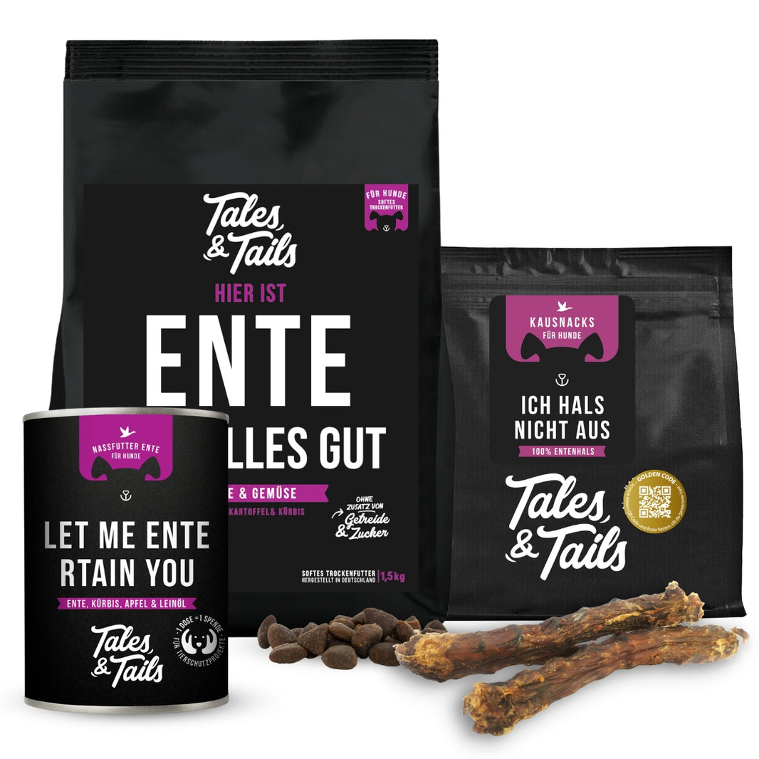 Gesundes Hundefutter I Probierpakete I Tales & Tails