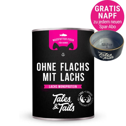 Ohne Flachs mit Lachs