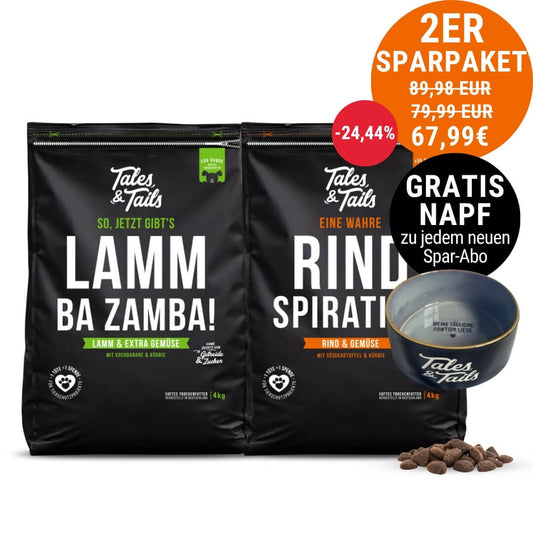 Zweier Paket Trockenfutter 4kg