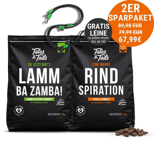 Zweier Paket Trockenfutter 4kg
