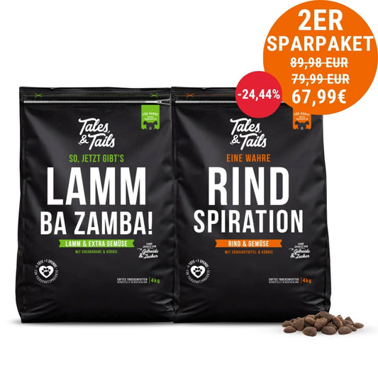 Zweier Paket Trockenfutter 4kg