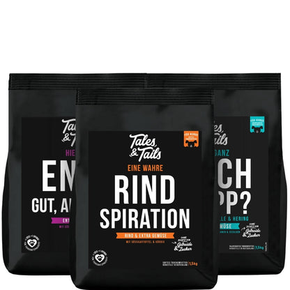 Dreier Paket Trockenfutter 1,5kg