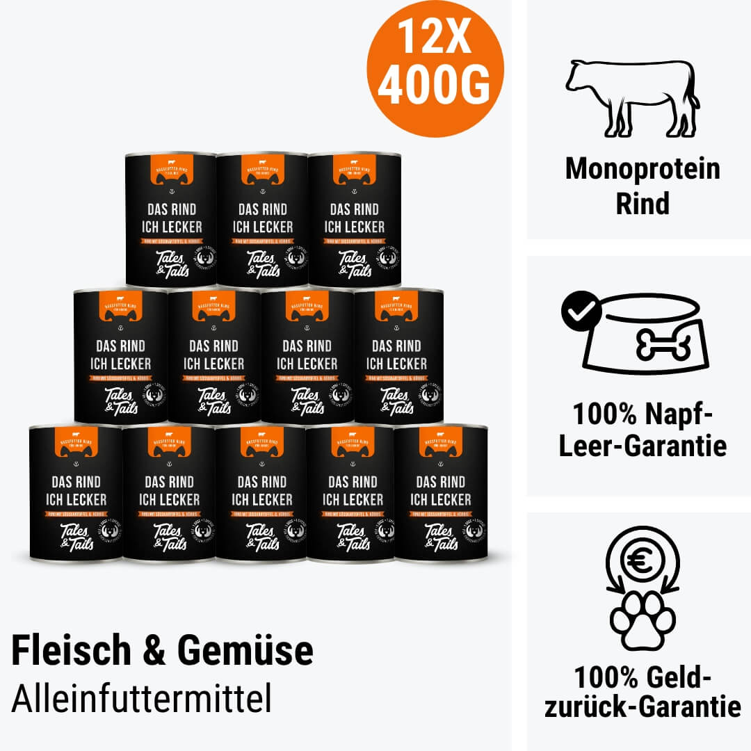 Das Rind ich lecker