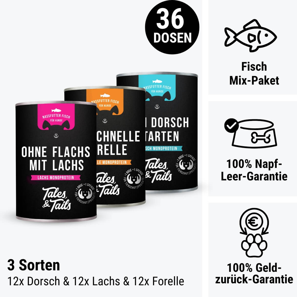Dreierlei Fisch