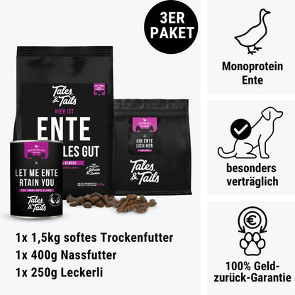 Monoproteinpaket Ente