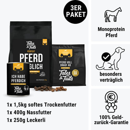 Monoproteinpaket Pferd