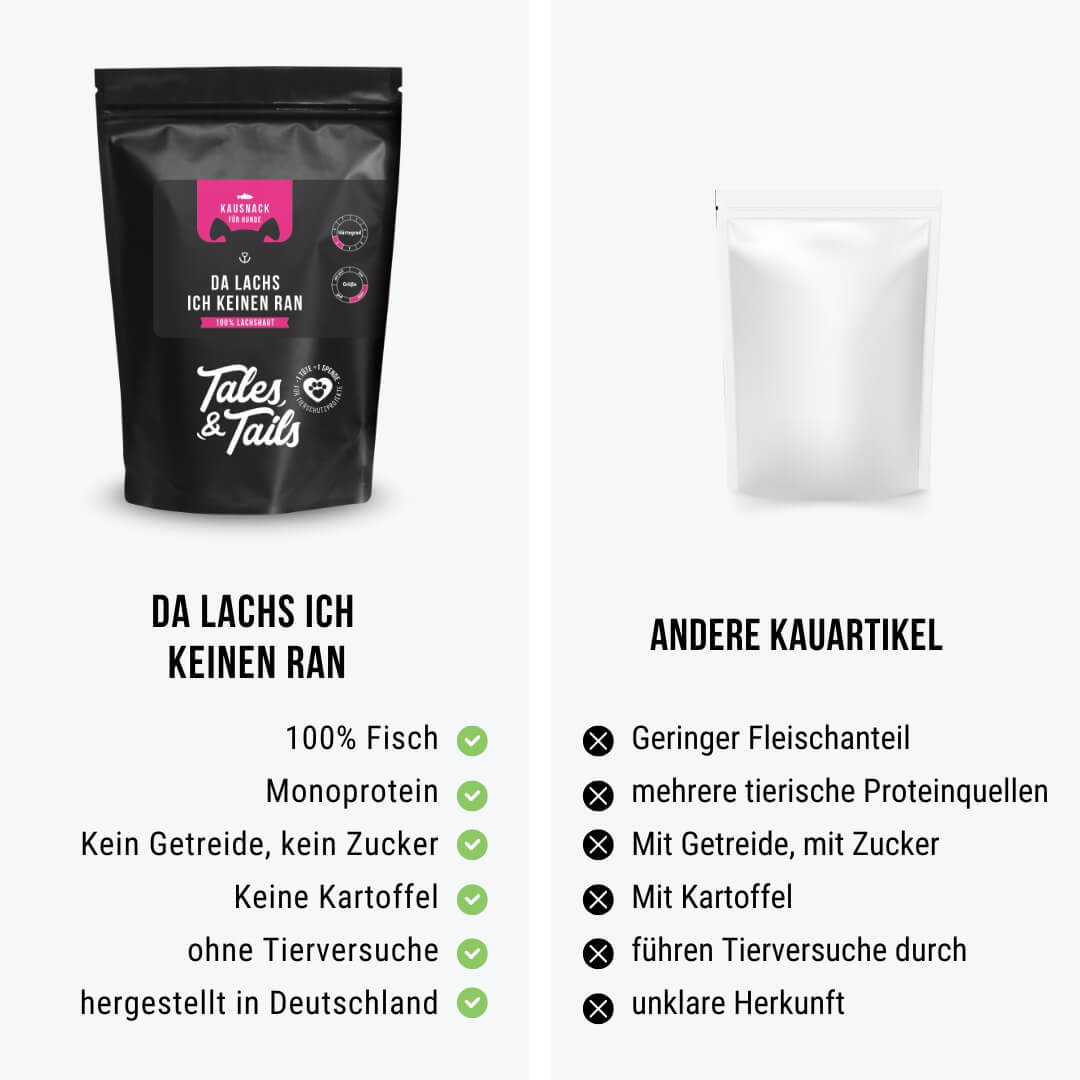 Da Lachs ich keinen ran